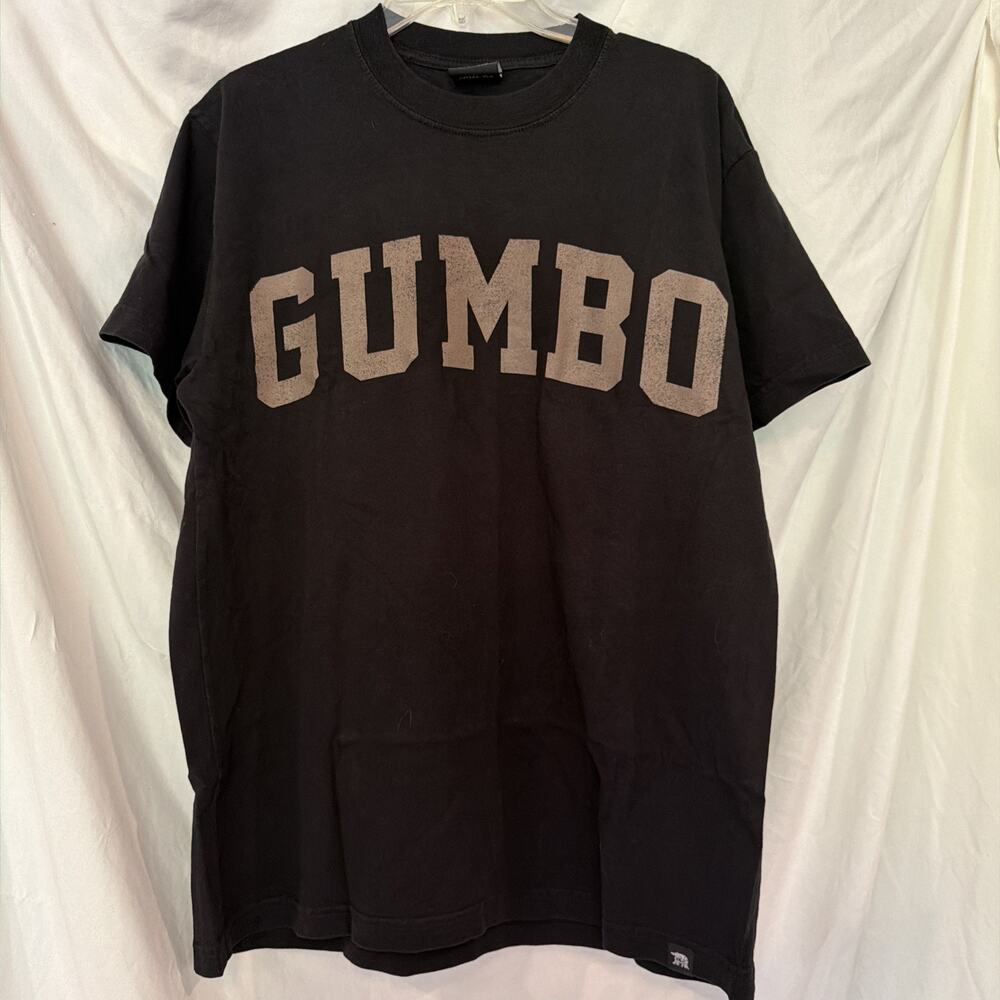 Fly Trap x Gumbo Harlem NYC Graphic T-Shirt Men’ Medium Black Goat MJ Tee